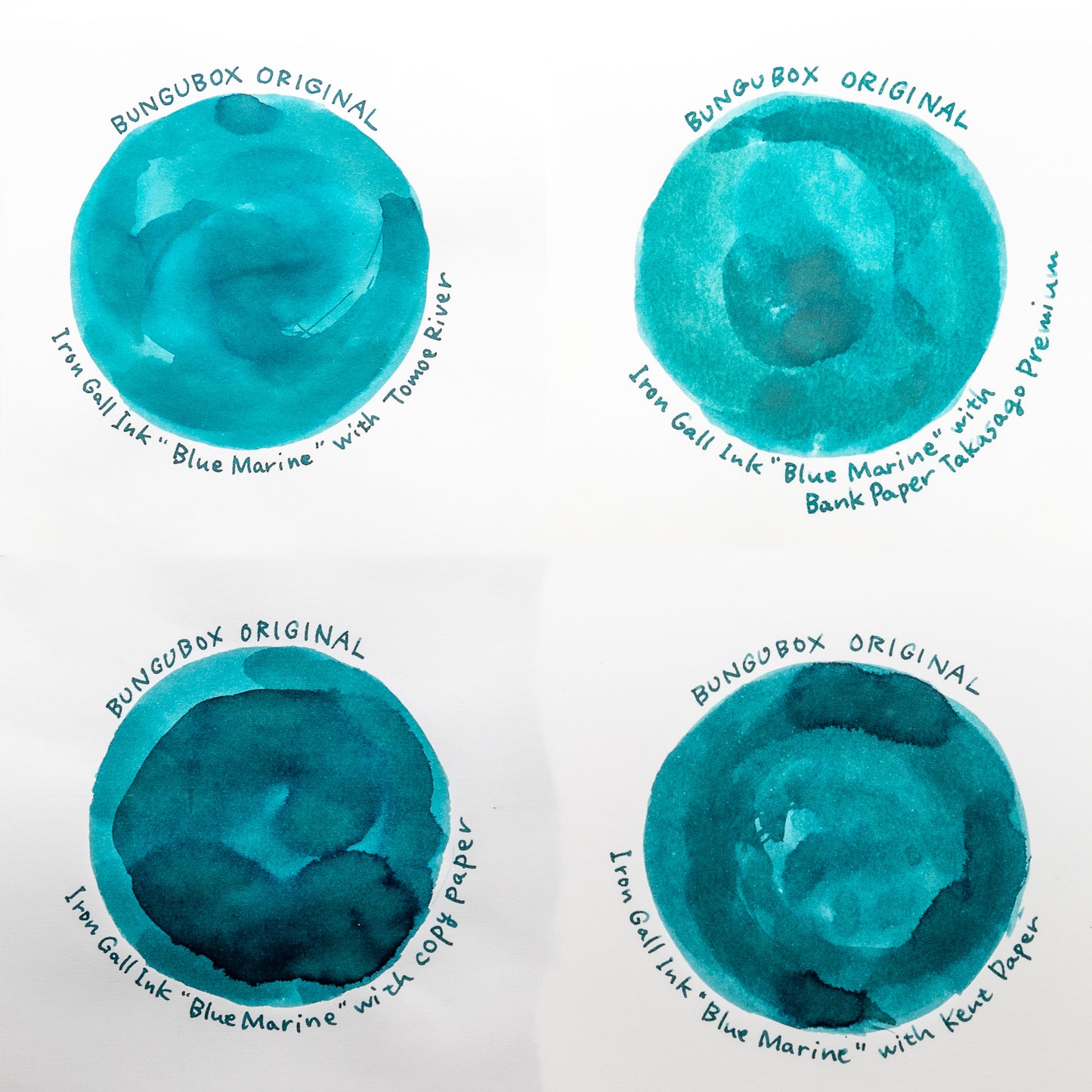Blue Marine Iron Gall Ink