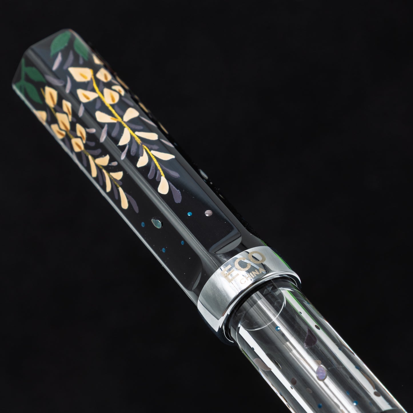 宵藤 輪島蒔絵万年筆 TWSBI ECO