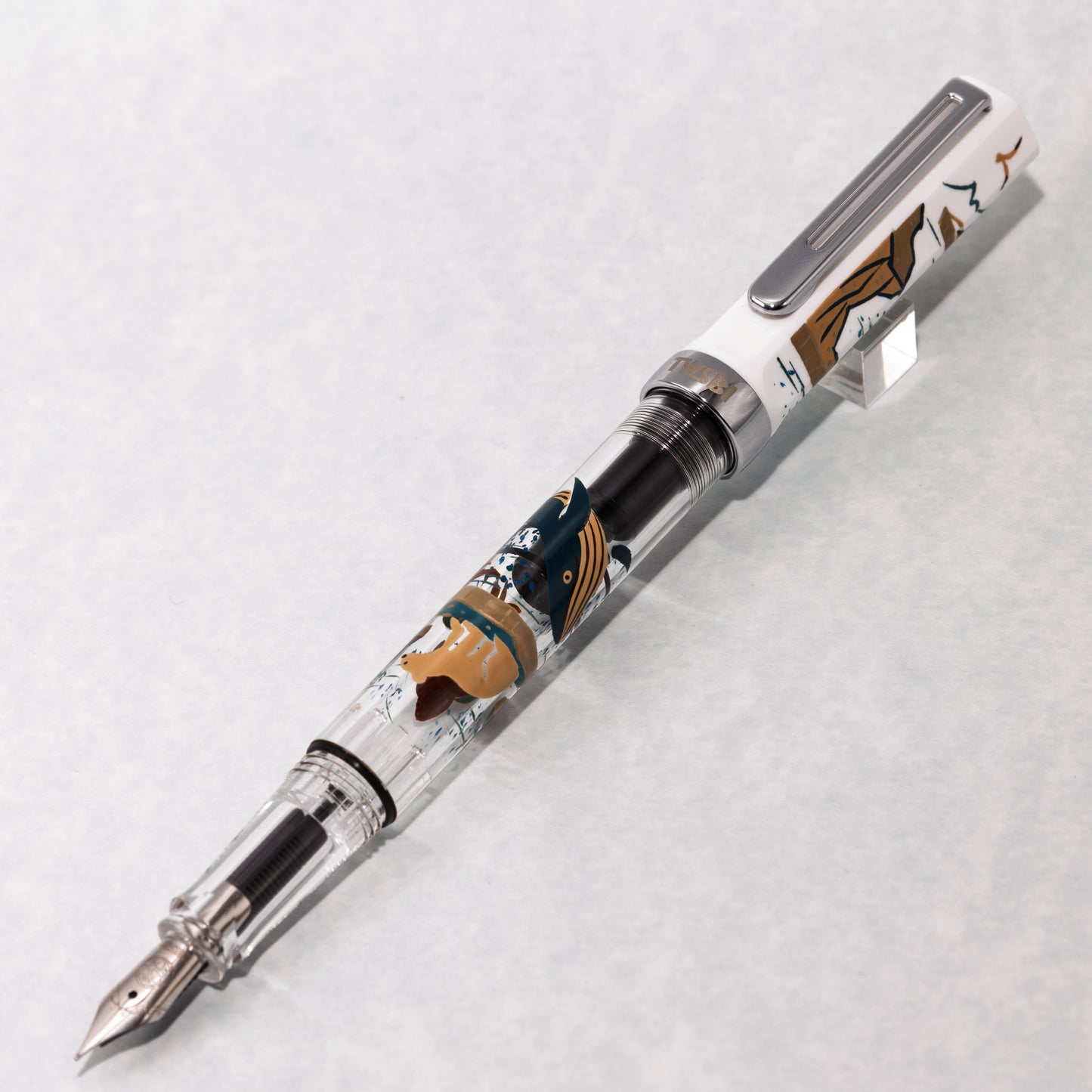南極海の仲間たち 輪島蒔絵万年筆 TWSBI ECO