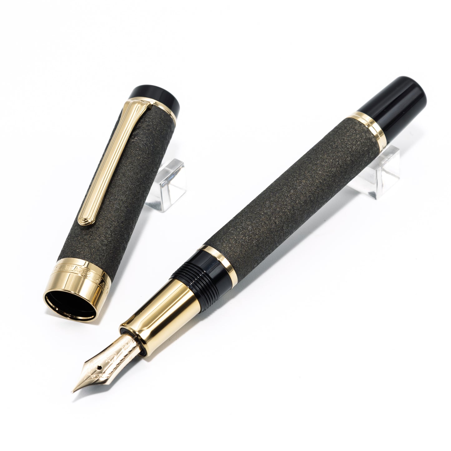 CYLINT "Niigata Lacquerware Hazy Silver" fountain pen SAILOR