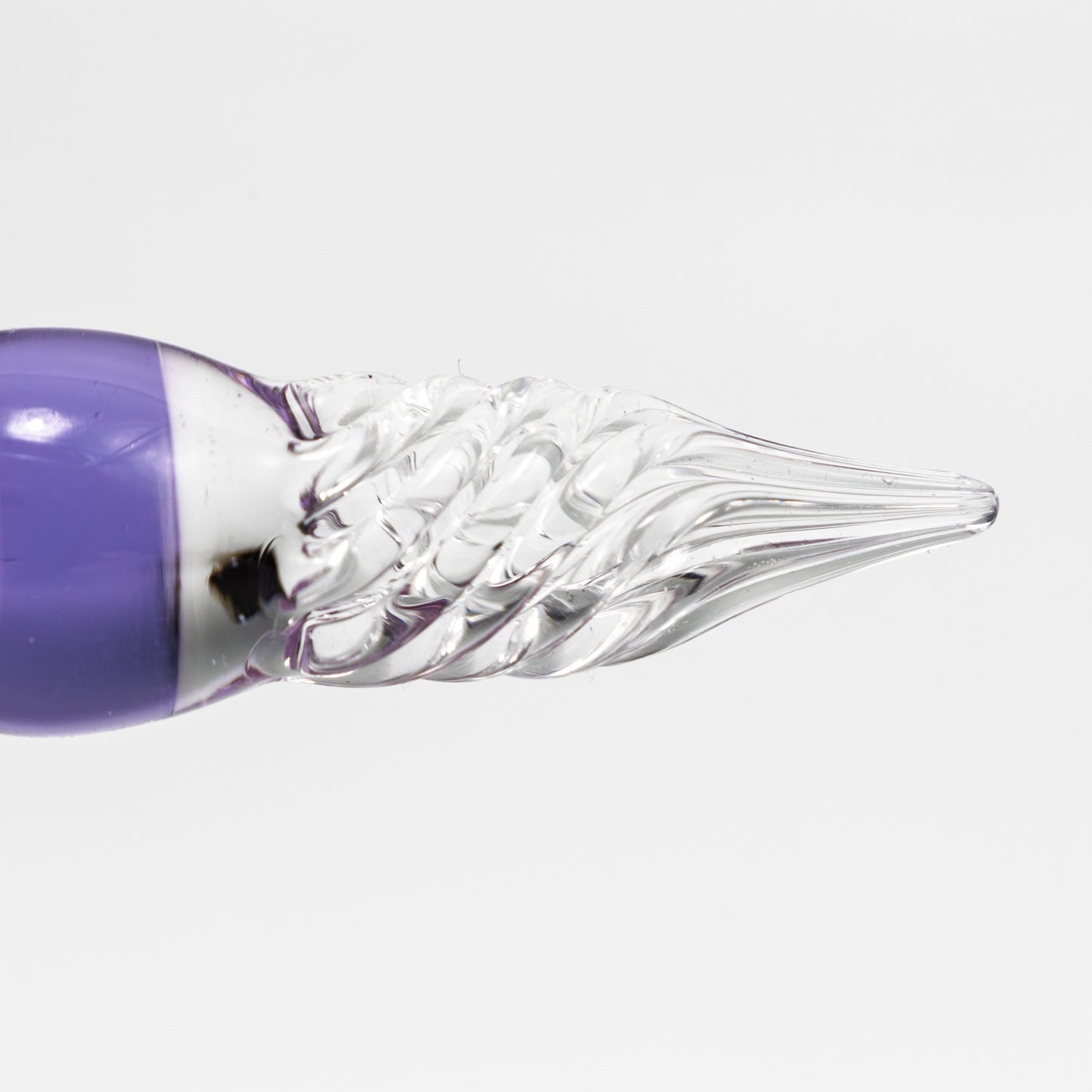 紫陽花 うねり 二刀流 ガラスペン BUNGUBOX x Synchronicity Glass Art
