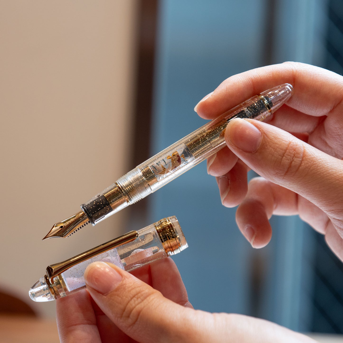 干支の午 輪島蒔絵ライトブラウンコンバーター SAILOR