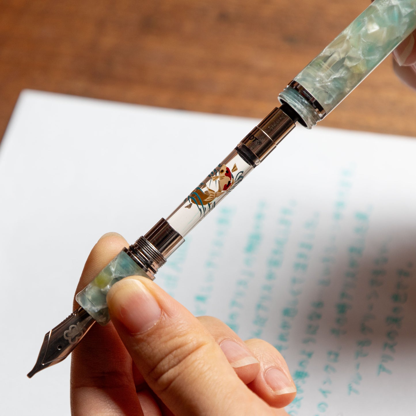 金魚 輪島フル蒔絵コンバーター Schmidt