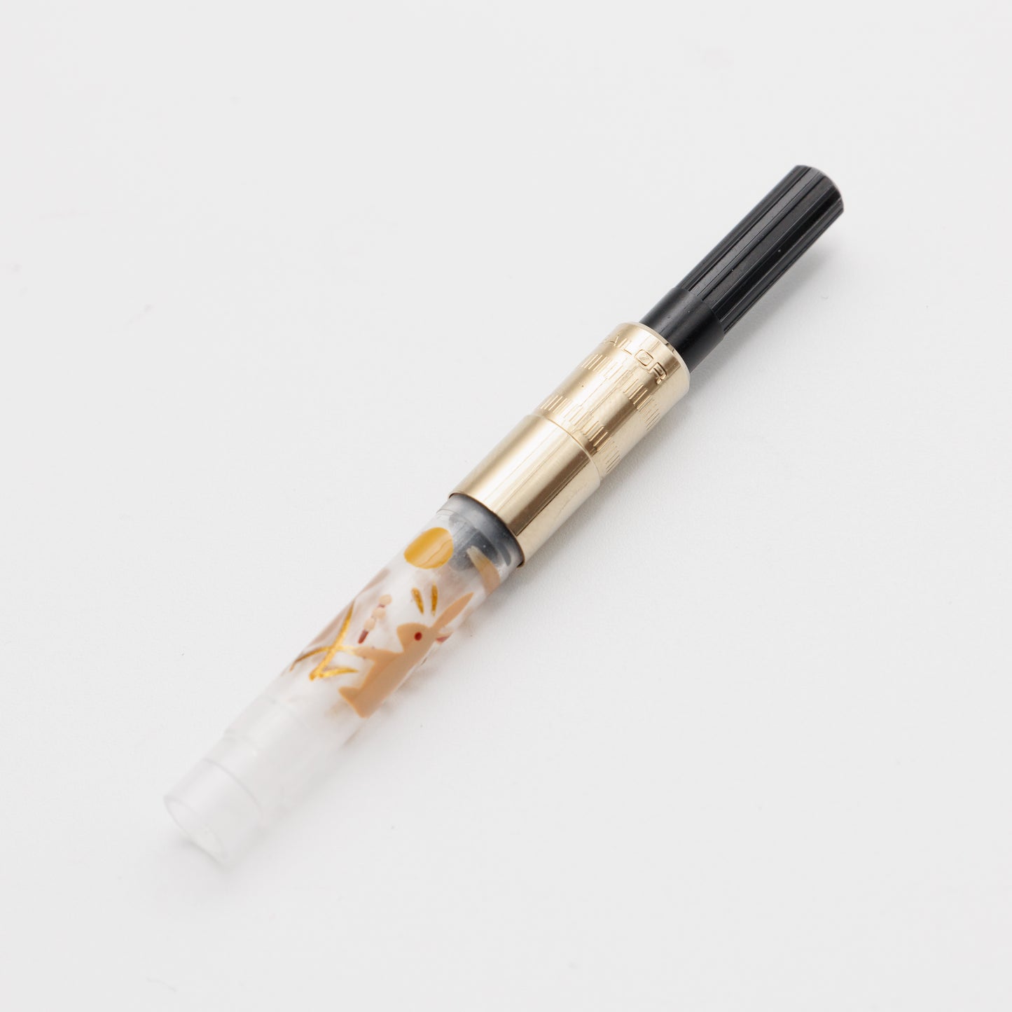 The Moon Rabbit, Wajima full Makie gold converter for Sailor pens