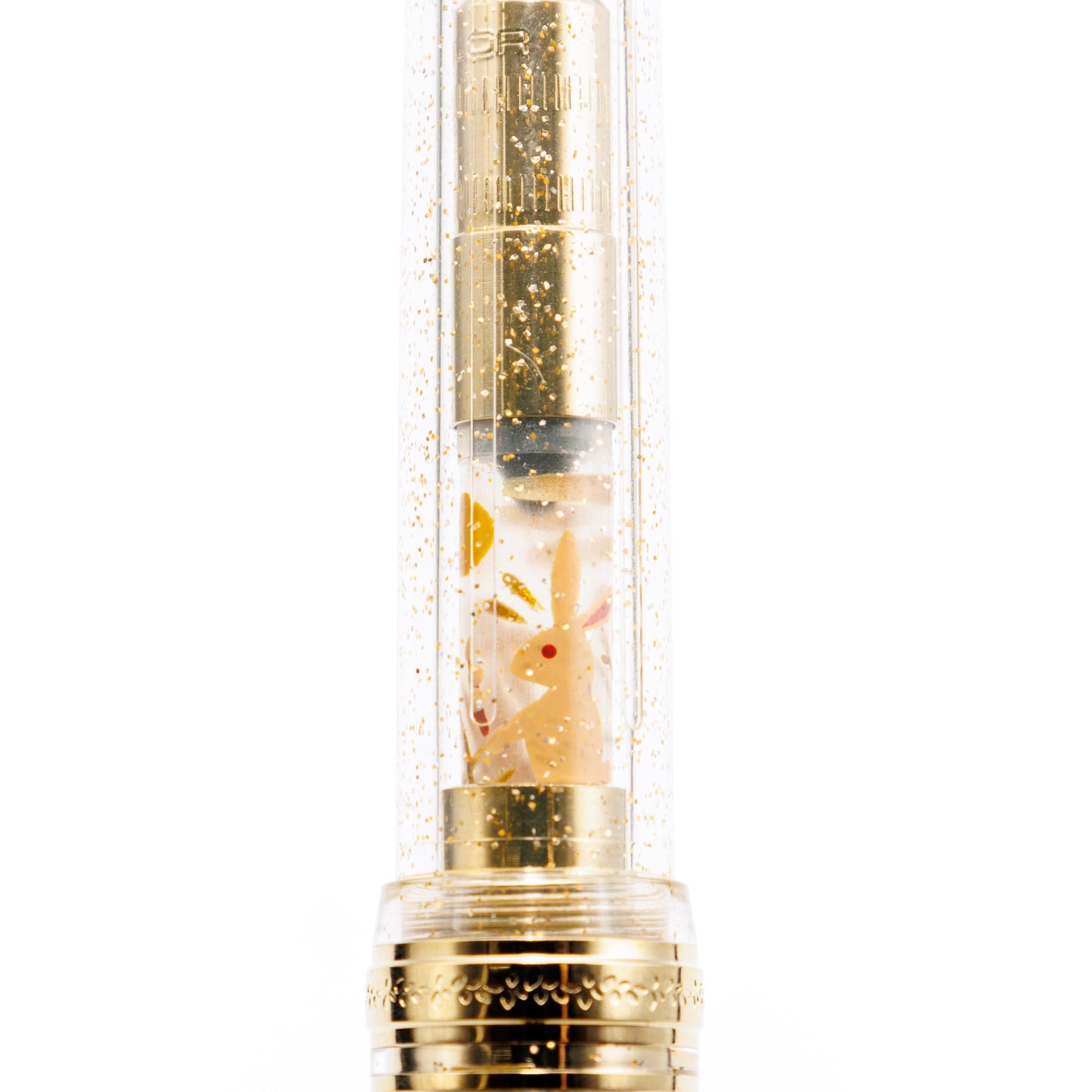 The Moon Rabbit, Wajima full Makie gold converter for Sailor pens