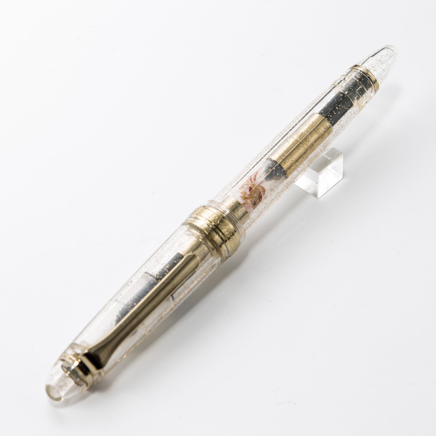 Goldfish, Wajima full Makie gold converter for Sailor pens