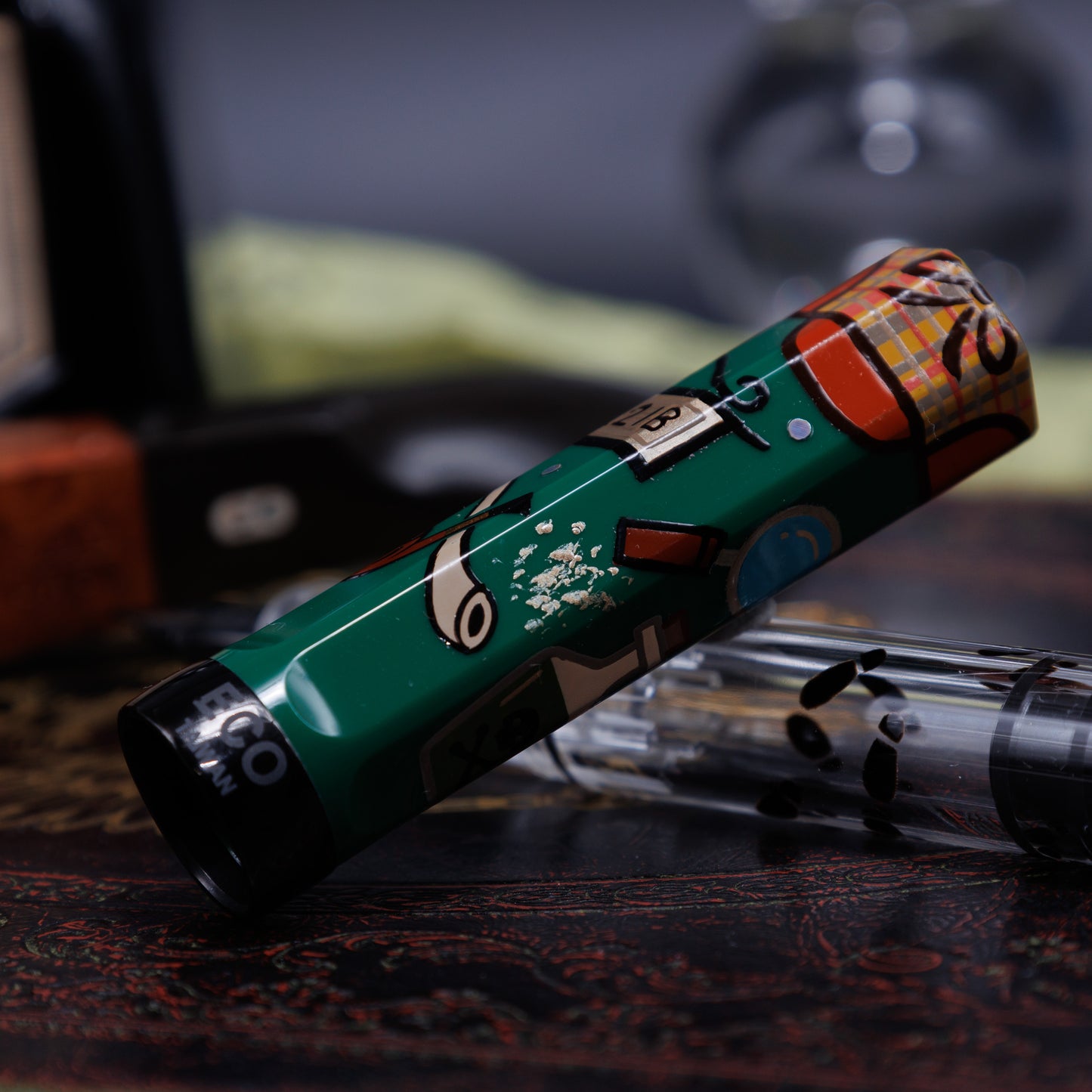 ミステリーソルバー 輪島蒔絵万年筆 TWSBI ECO