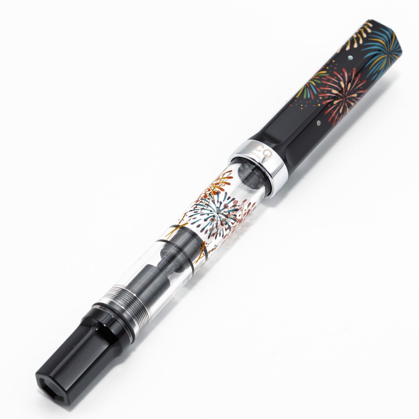 花火 輪島蒔絵万年筆 TWSBI ECO
