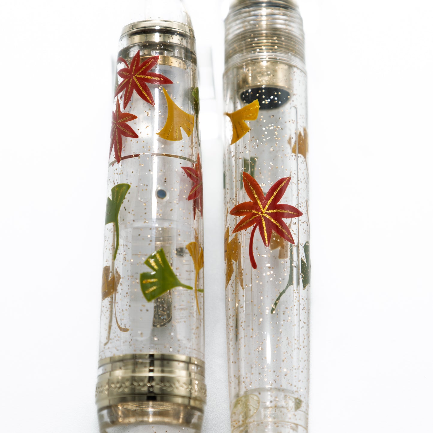 Petals Falling on Koi, Kinka Kotonoha Wajima Makie Fountain Pen