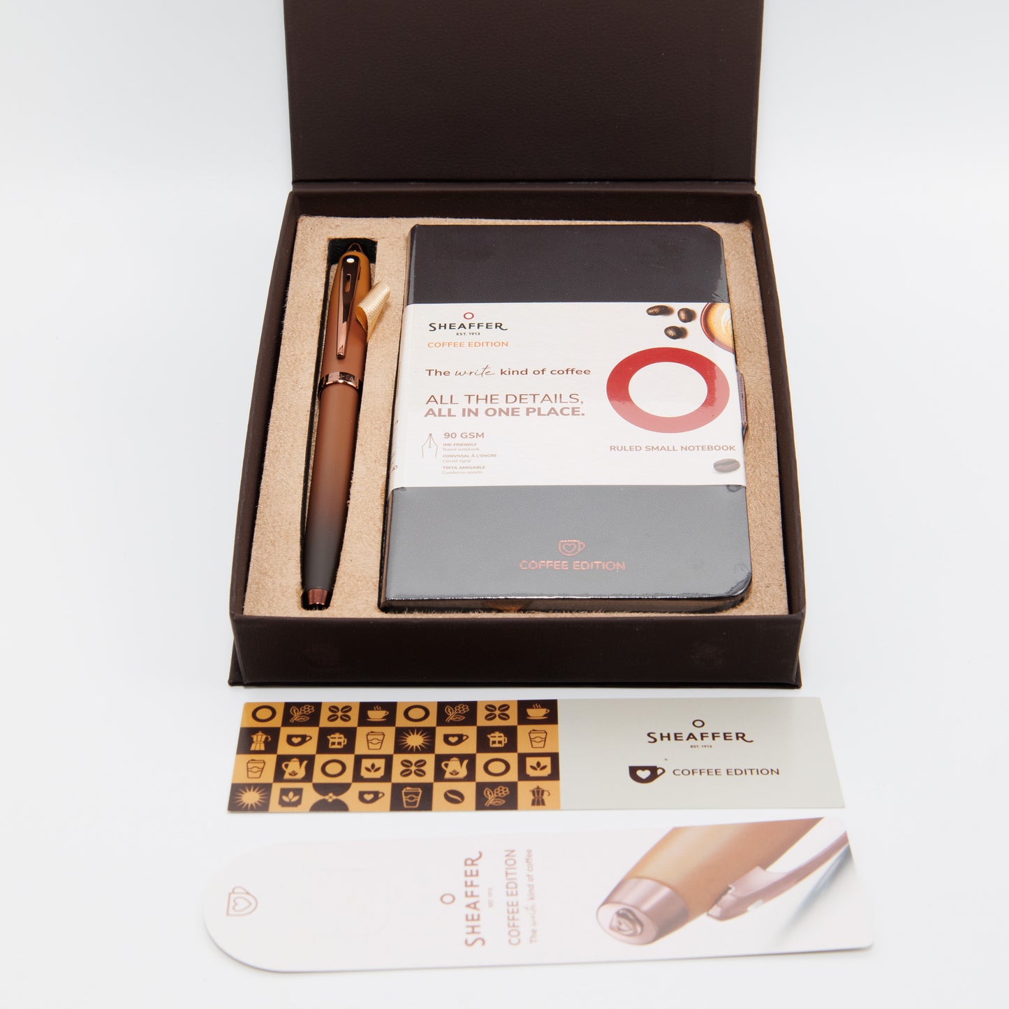SHEAFFER シェーファー100 コーヒーエディション 万年筆 ノート付き