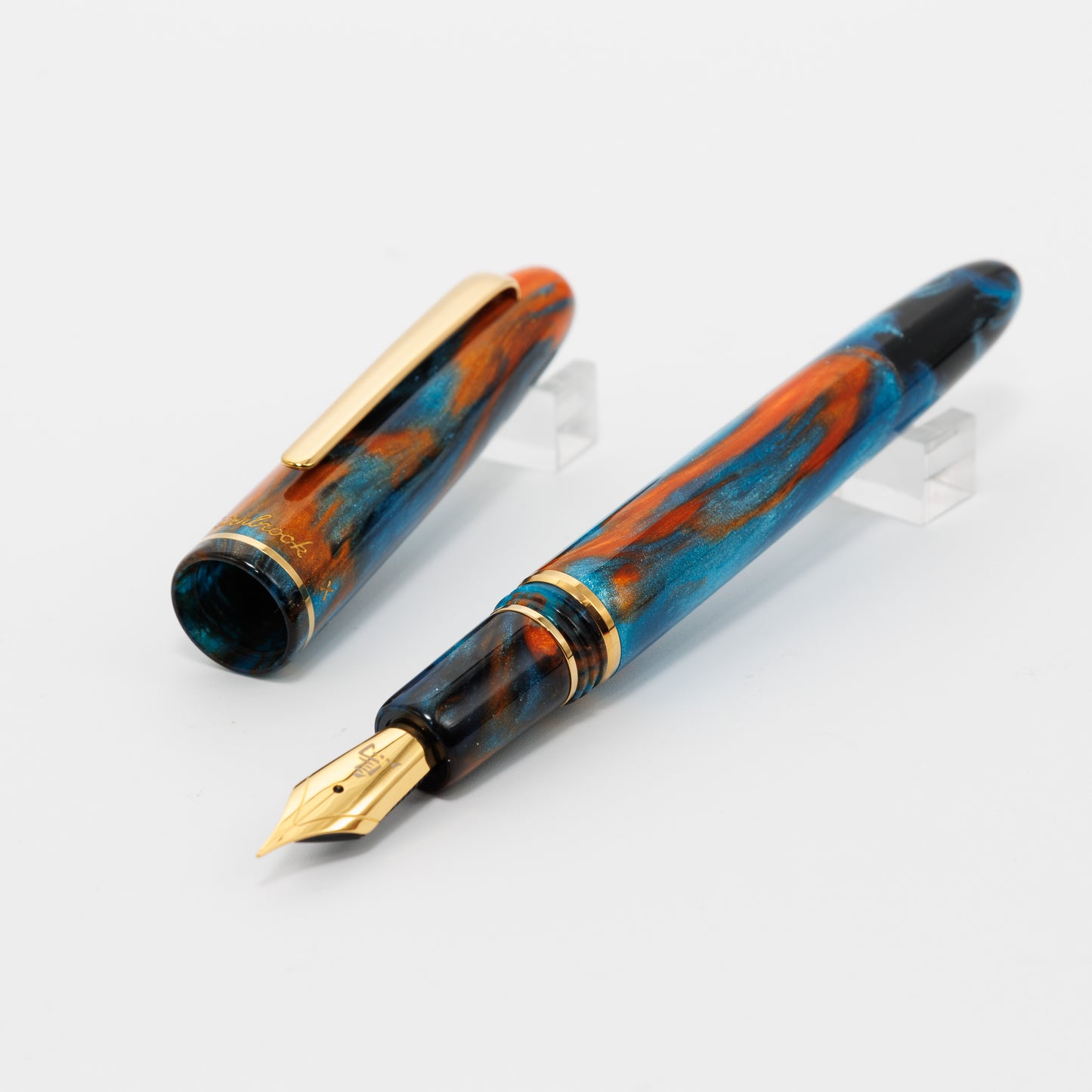 Kachofugetsu - Kingfisher Fountain Pen BUNGUBOX x Esterbrook