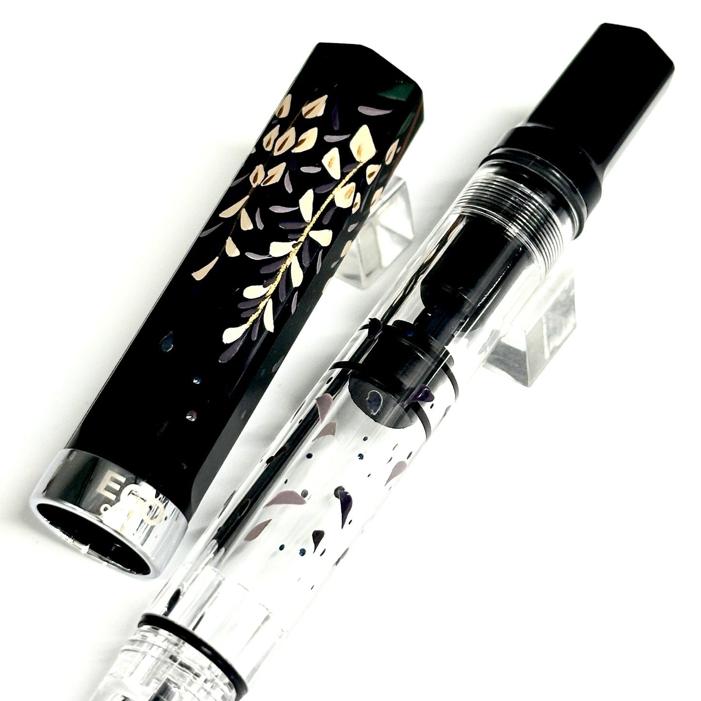 宵藤 輪島蒔絵万年筆 TWSBI ECO
