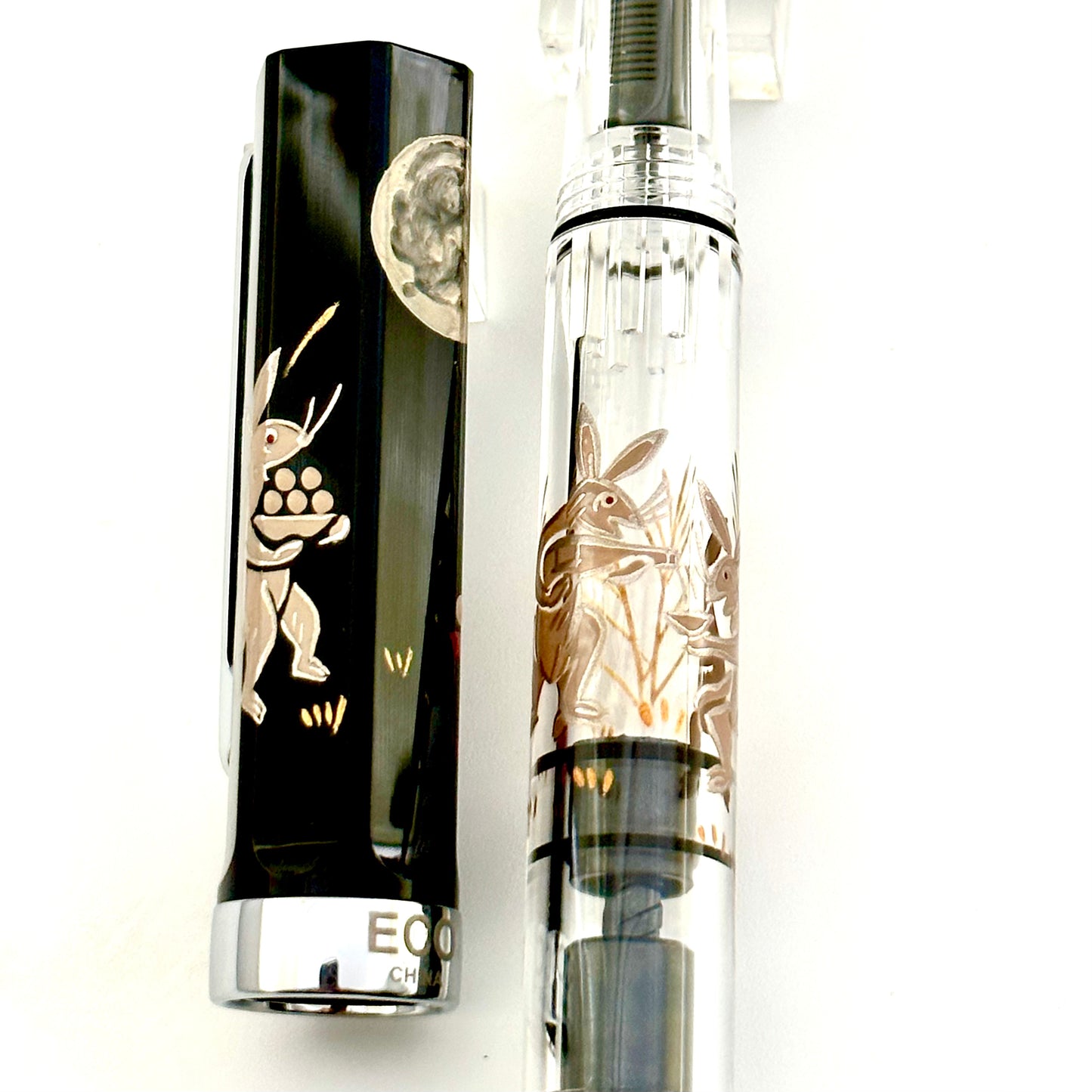 TWSBI ECO Wajima Maki-e “Autumn traditions of Japan” series "Moon gazing rabbit"