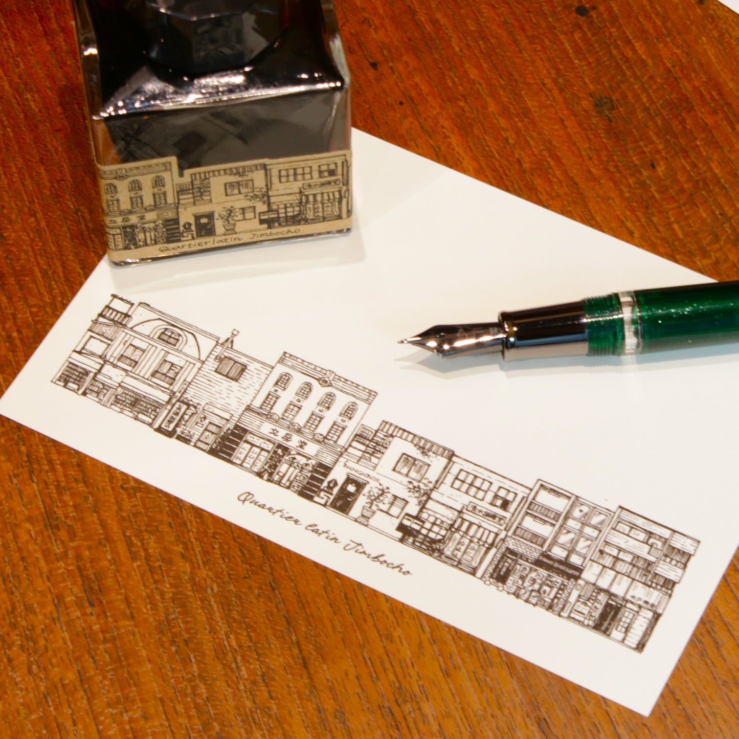 Original Postcard & Stamp Set
