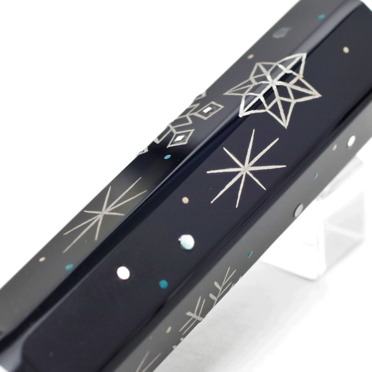 TWSBI 輪島蒔絵万年筆『 雪の結晶』(ブラック)