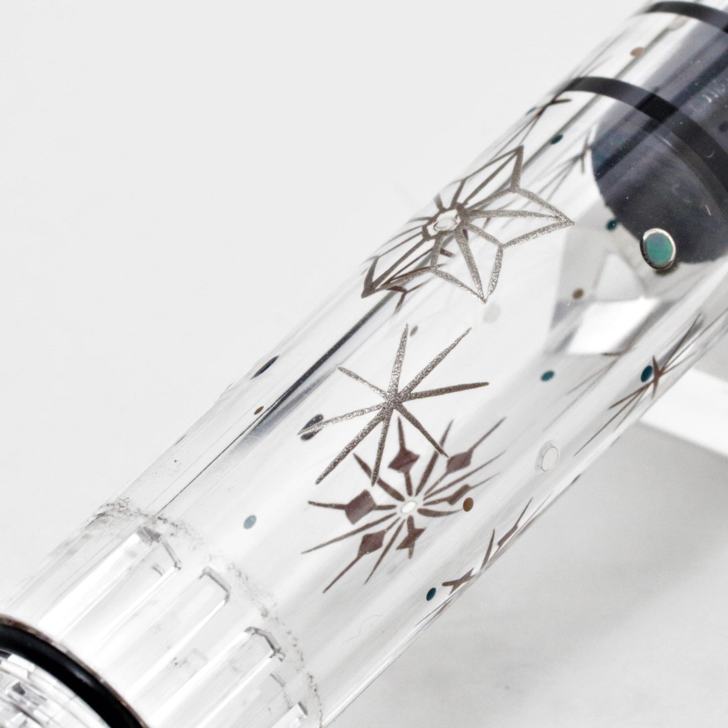TWSBI 輪島蒔絵万年筆『 雪の結晶』(ブラック)