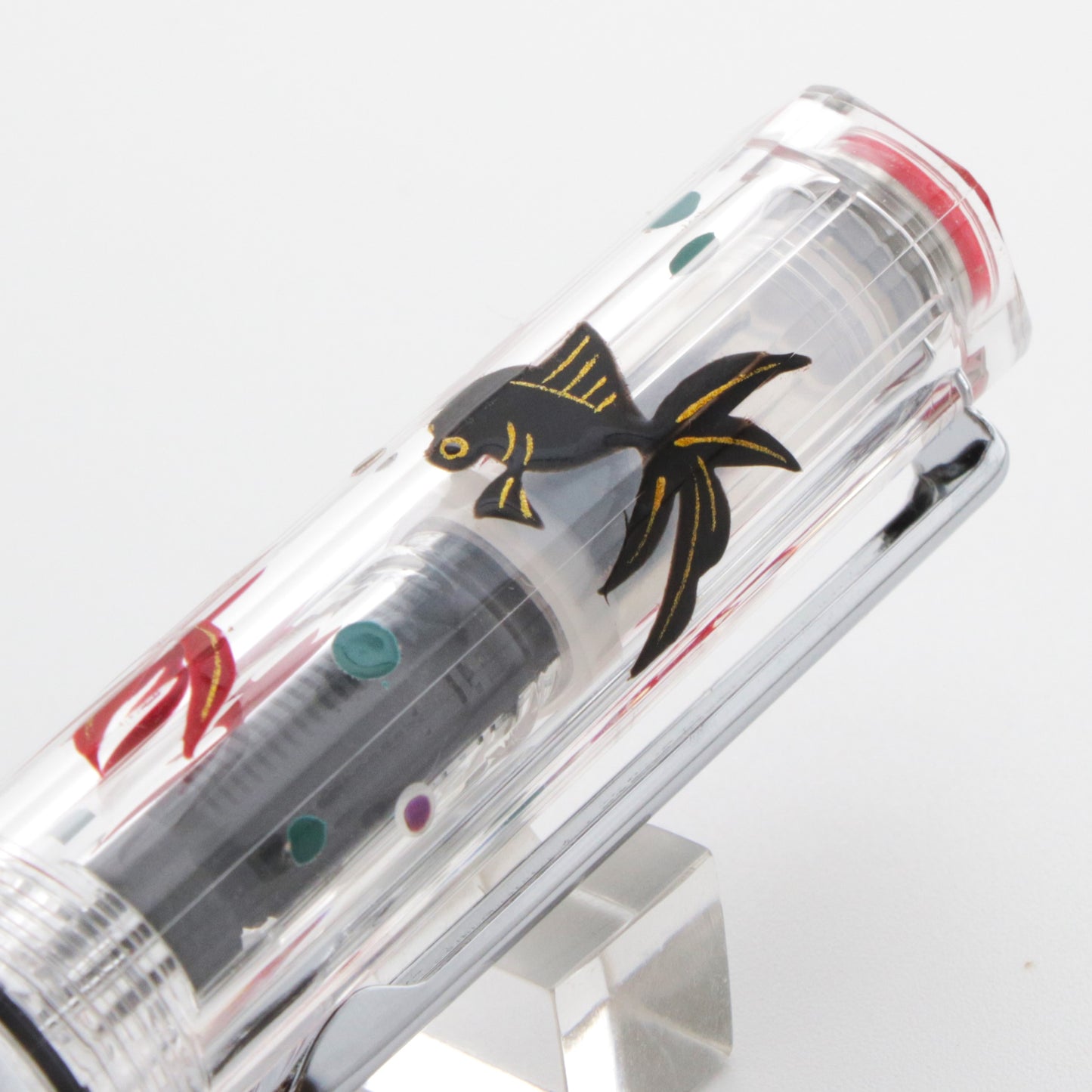 金魚 クリア 輪島蒔絵万年筆 TWSBI ECO