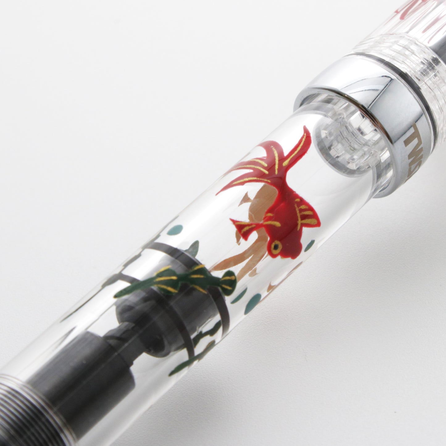 金魚 クリア 輪島蒔絵万年筆 TWSBI ECO