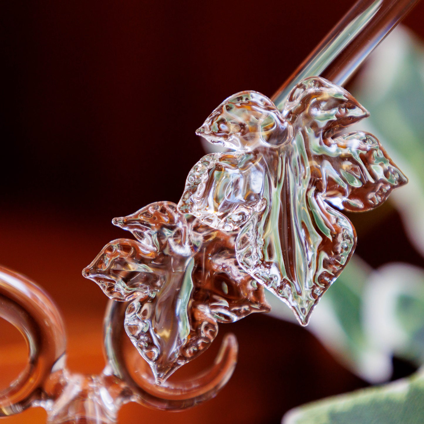 Ivy Leaf Pen Stand, BUNGUBOX x Glass Studio Adhoc