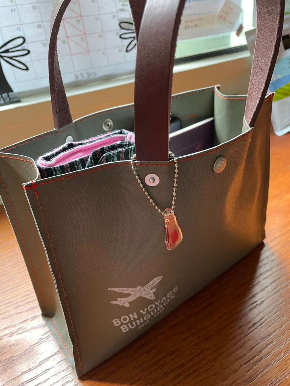 横浜帆布鞄 × BUNGUBOX Container Tote Bag mini 【 BON VOYAGE 】