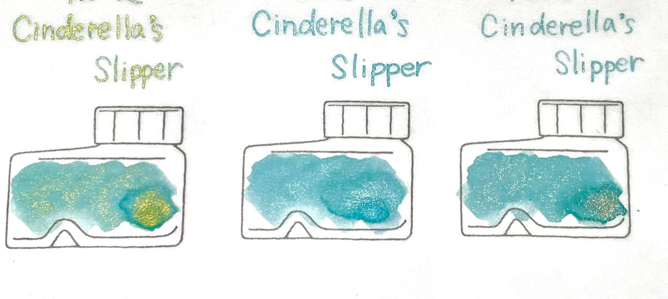 Ink tells more "Cinderella's Slipper"