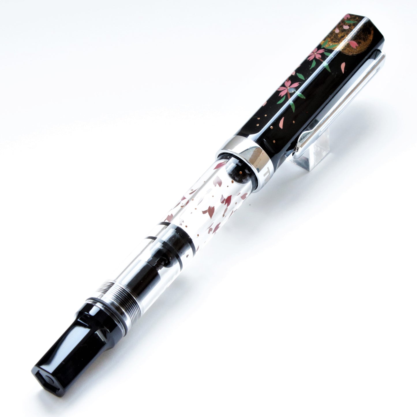枝垂れ夜桜 輪島蒔絵万年筆 TWSBI ECO
