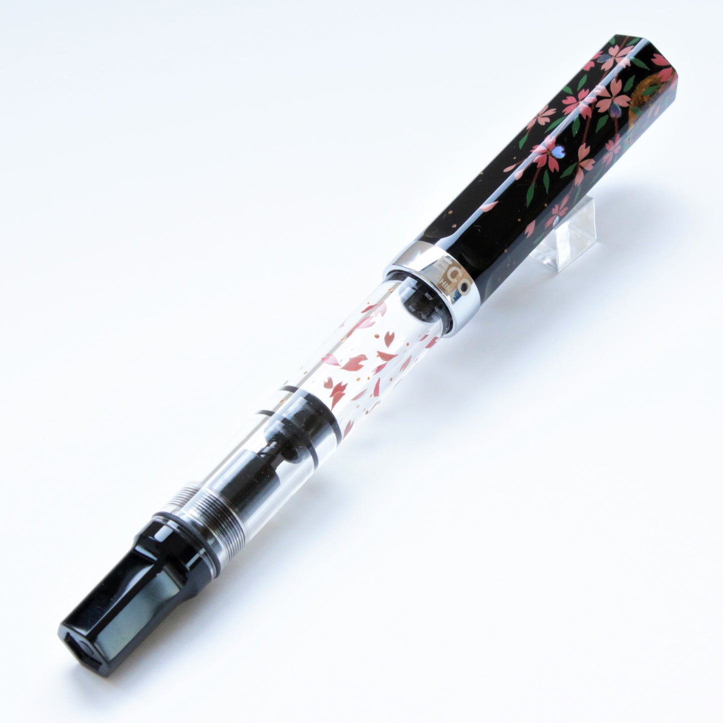 枝垂れ夜桜 輪島蒔絵万年筆 TWSBI ECO