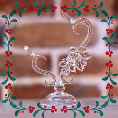 蔦の葉 ペンスタンド ガラスペン用 BUNGUBOX x 硝子工房アドック