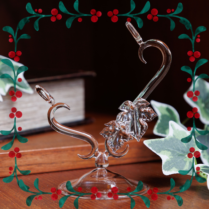 蔦の葉 ペンスタンド 万年筆用 BUNGUBOX x 硝子工房アドック