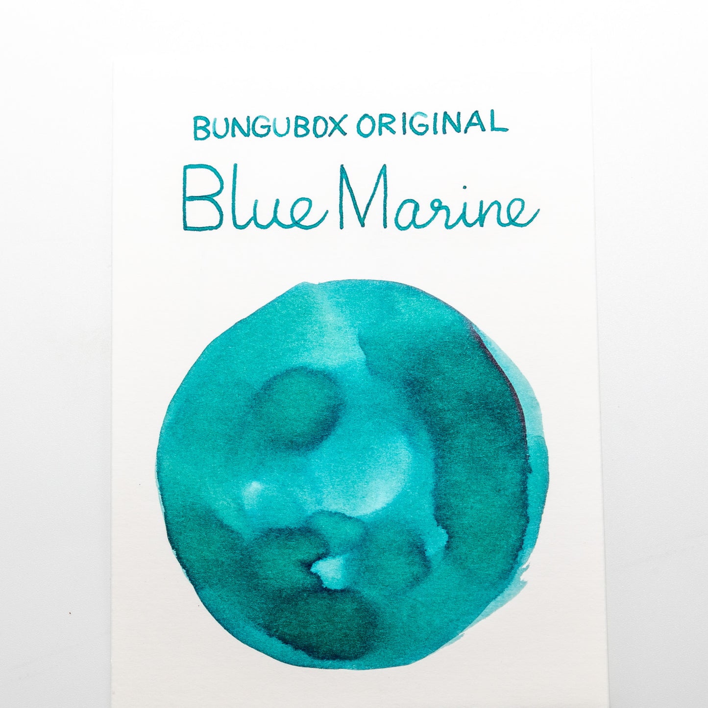 Ink tells more (古典インク)　“ Blue Marine”