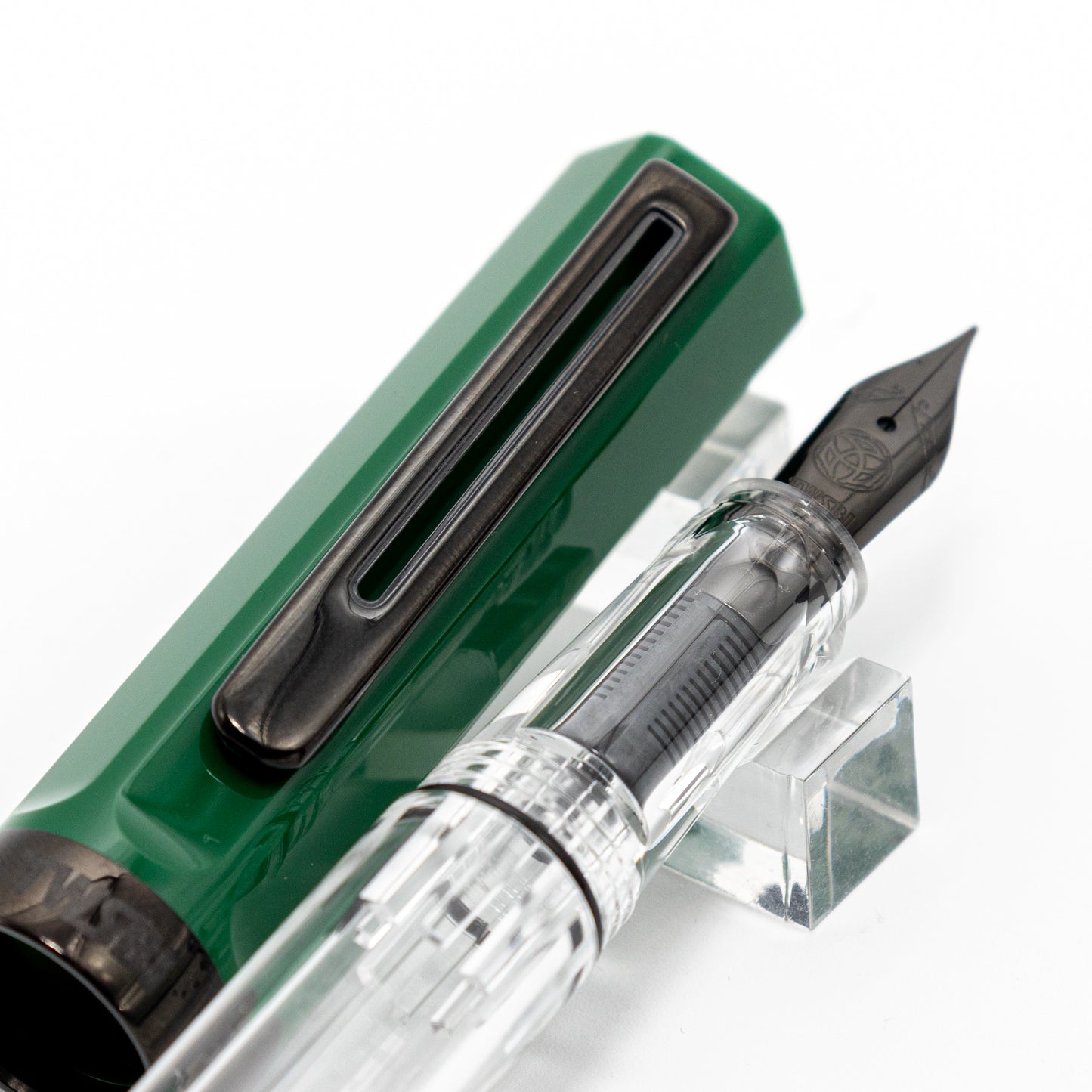 TWSBI ECO Irish Green with Onyx