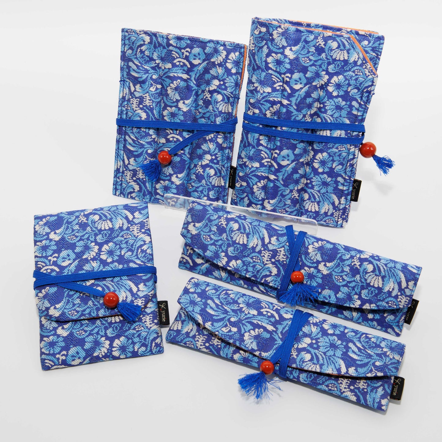 青い鳥の棲む森 正絹ペンケース BUNGUBOX × yurie