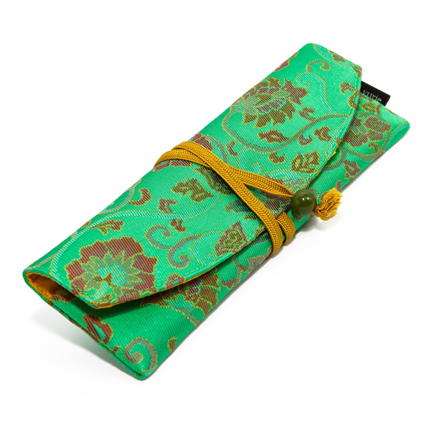Oriental Mint 1本用紐付きペンケース 通常サイズ BUNGUBOX x yurie