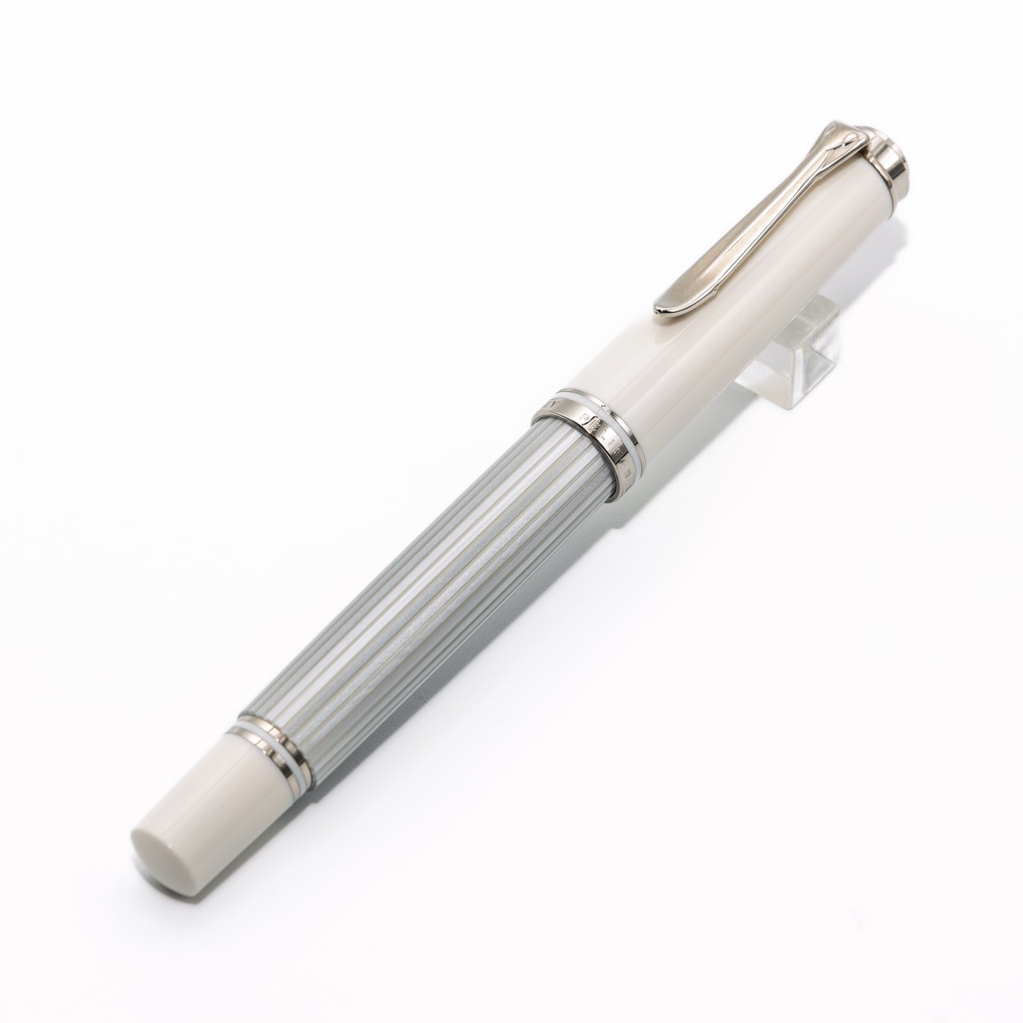 [Pelikan] M405 Silver-White Fountain Pen (M)