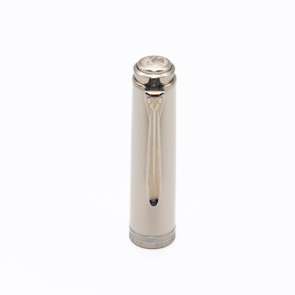 [Pelikan] M405 Silver-White Fountain Pen (M)