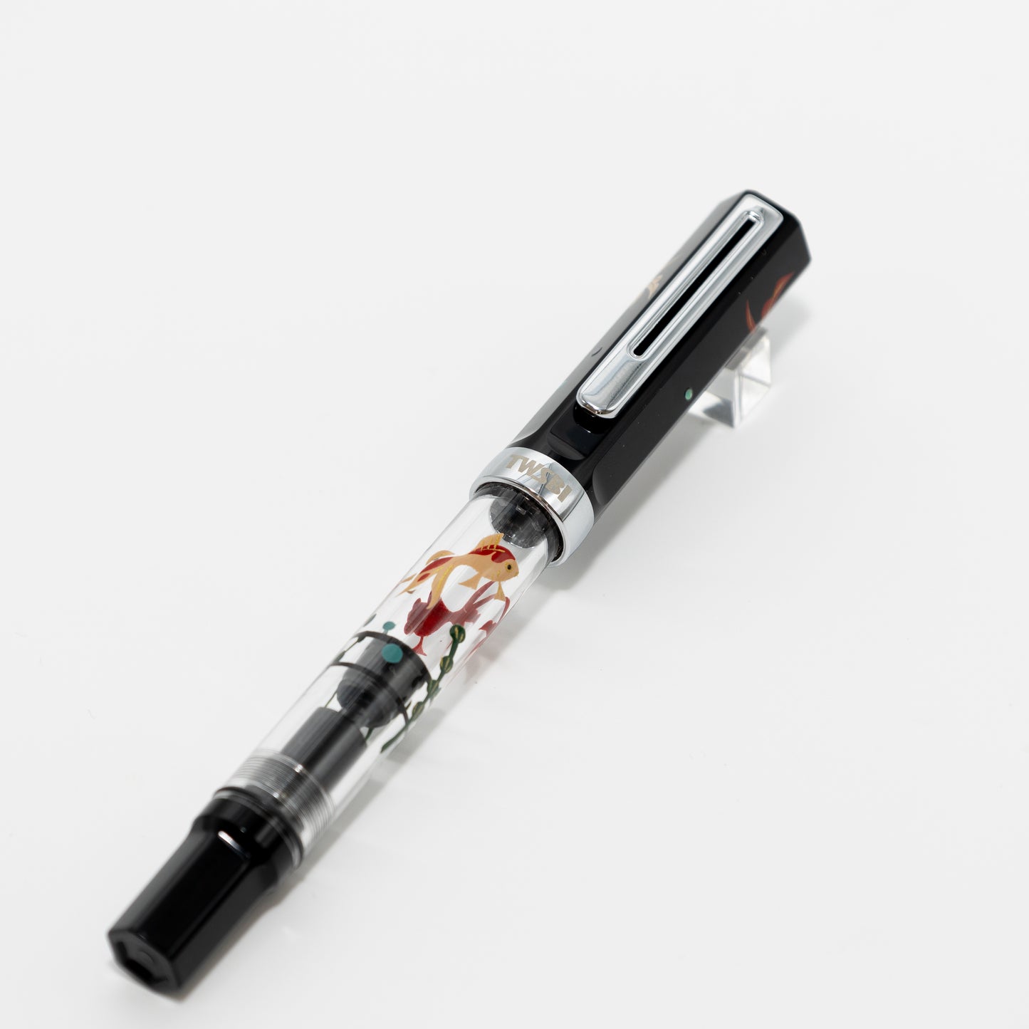 TWSBI 輪島蒔絵万年筆 "夏の風物詩" 【金魚】 (ブラック)