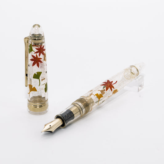 秋纒う 錦華 言の葉  輪島蒔絵万年筆