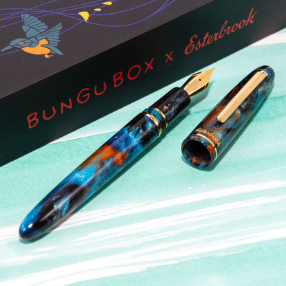 花鳥風月 -鳥- エスティー 万年筆  BUNGUBOX × Esterbrook