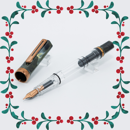 TWSBI ECO Serpentine with Bronze Fountain Pen