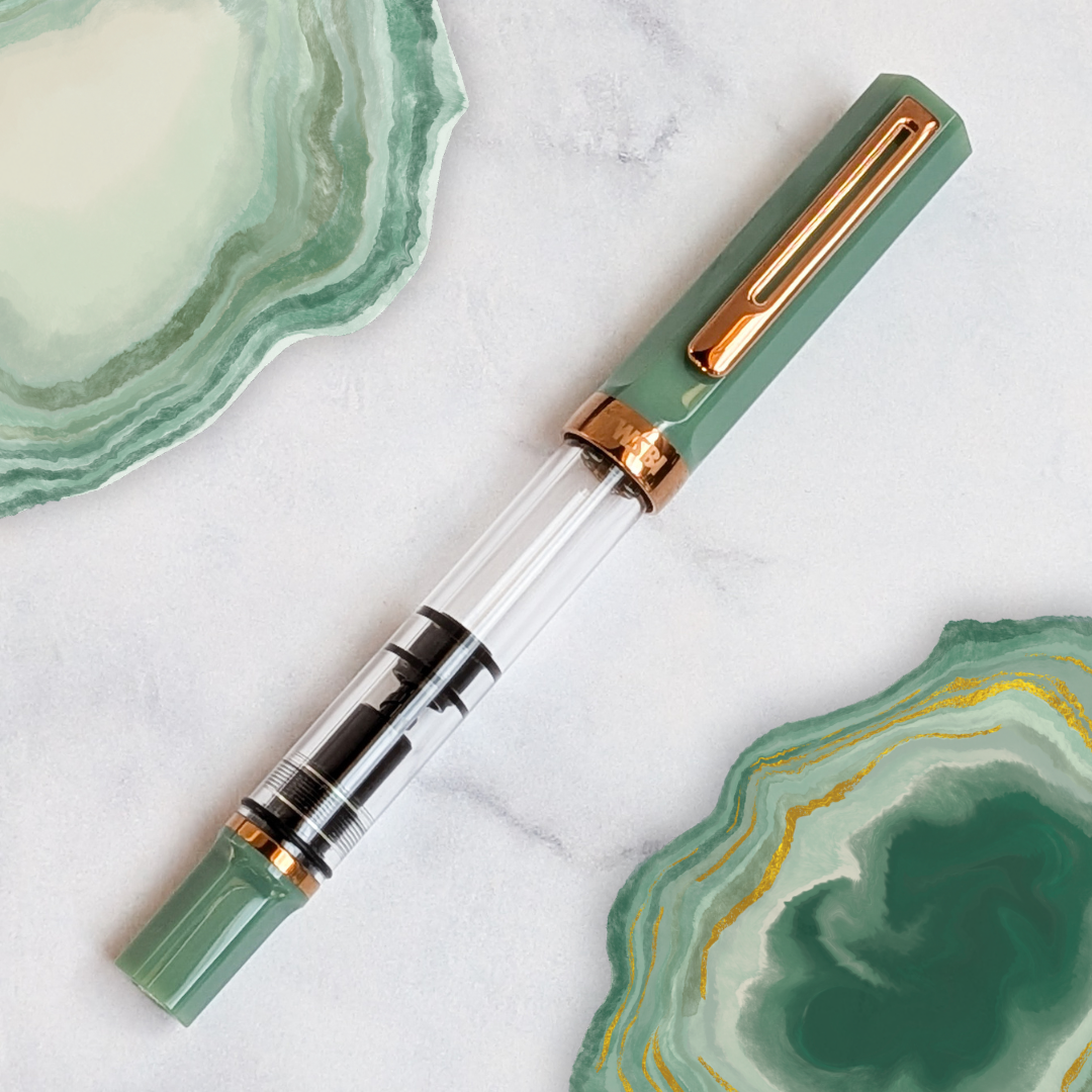 TWSBI ECO Jade Jelly with Bronze