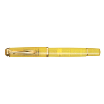 Pelikan M200 Pyrite Fountain Pen with the Edelstein Ink Set