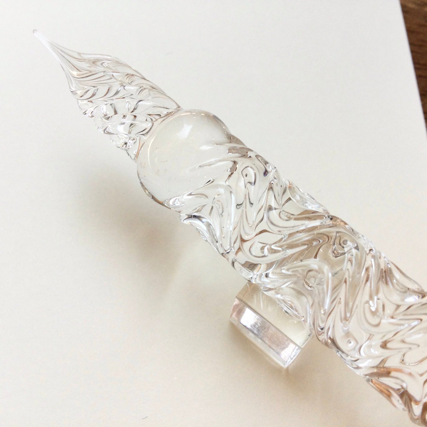 [Synchronicity Glass Art] Glass Pen "Swell dual-sided"