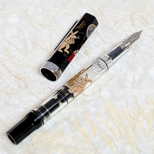 Moon Gazing Rabbit, Wajima Makie TWSBI ECO