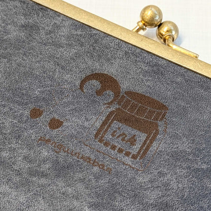Penguin Kaban-sha Pen Case for 3 Short-Size Pens, Penguin Mark
