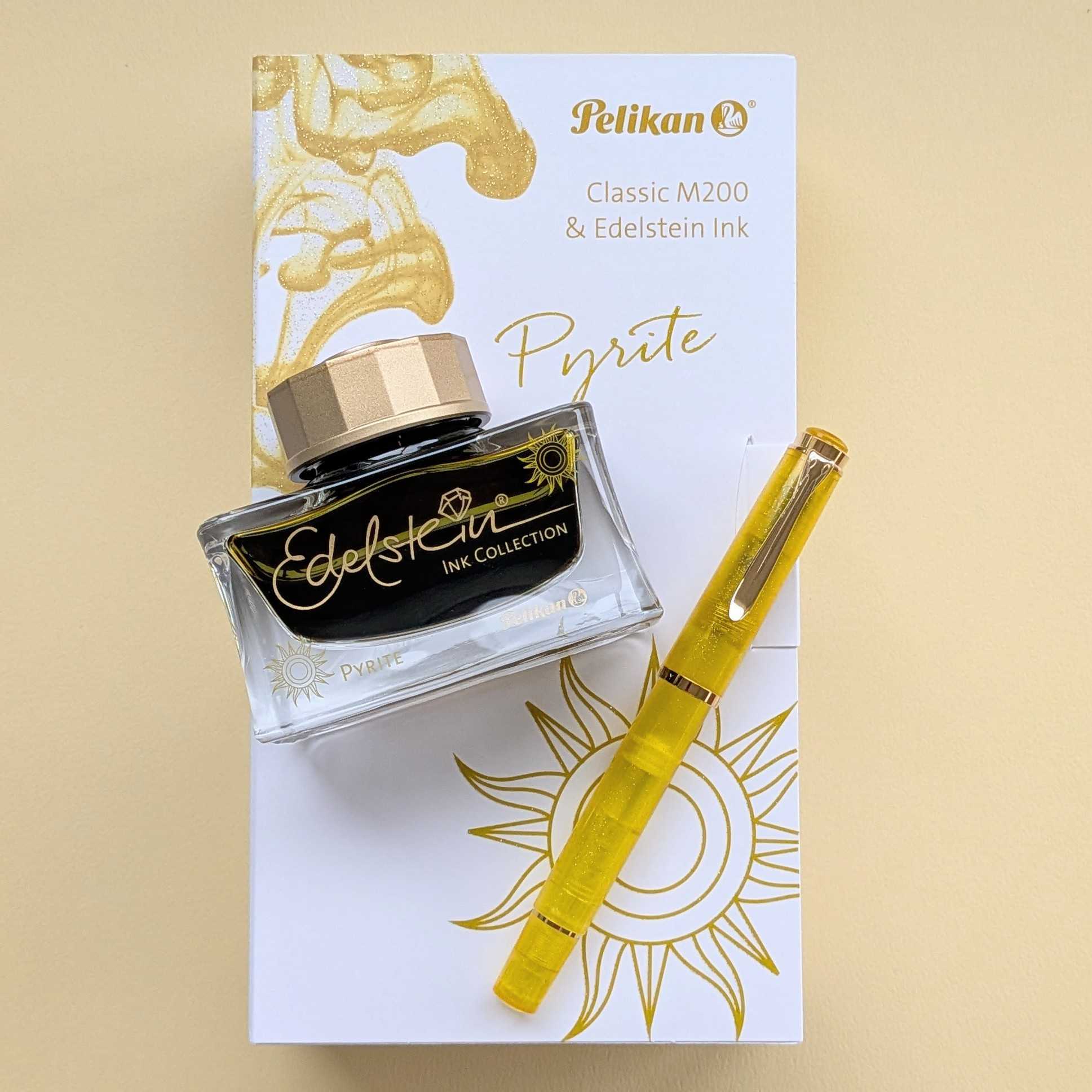 Pelikan Classic M200 パイライト 万年筆＋インクセット – BUNGUBOX