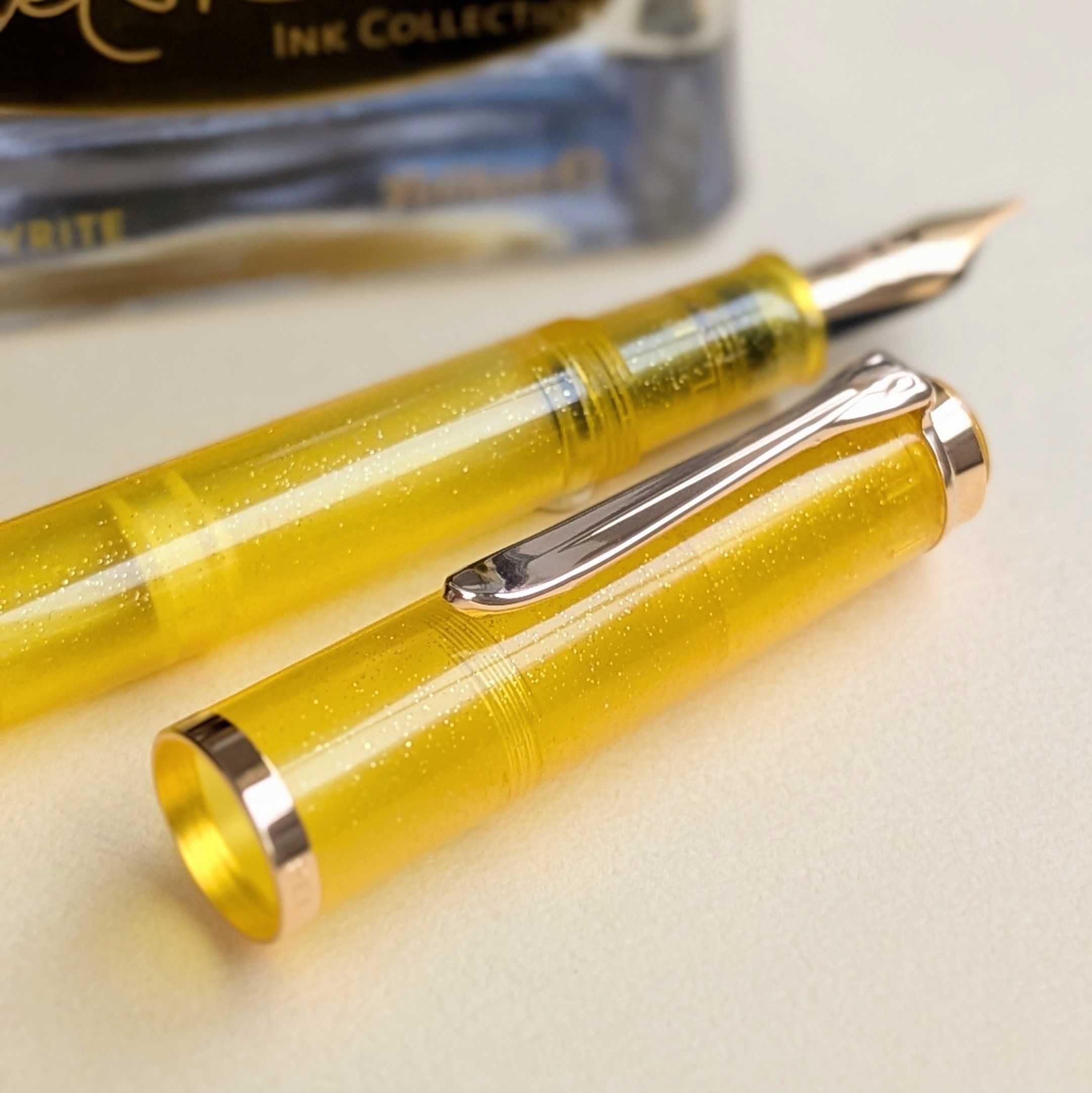 Pelikan Classic M200 パイライト 万年筆＋インクセット – BUNGUBOX