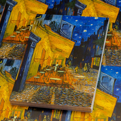 凸凹メモ 夜のカフェテラス BUNGUBOX