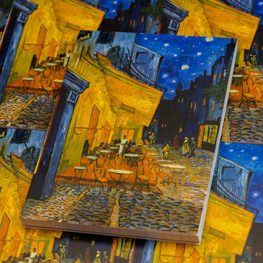 凸凹メモ 夜のカフェテラス BUNGUBOX