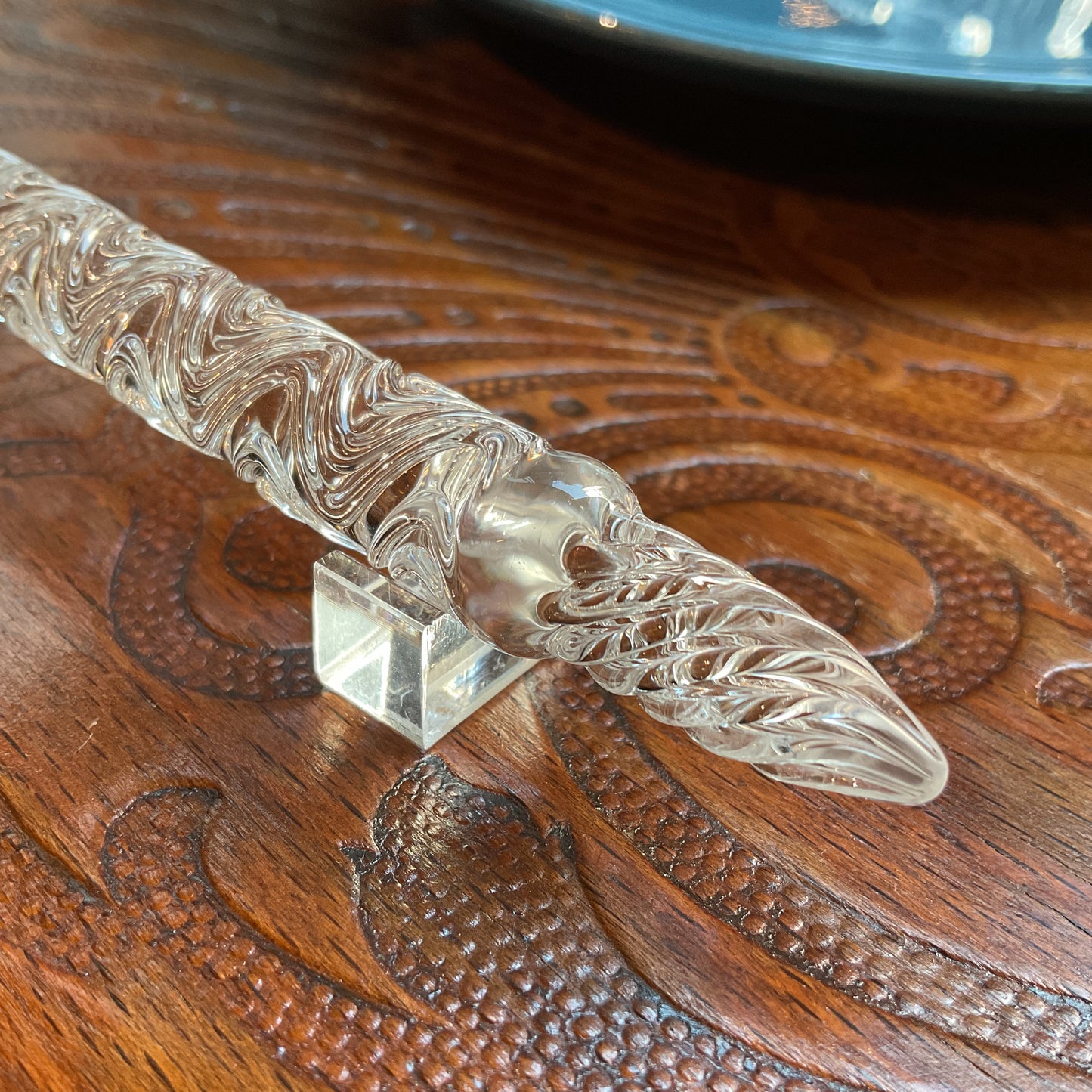 [Synchronicity Glass Art] Glass Pen "Swell dual-sided"