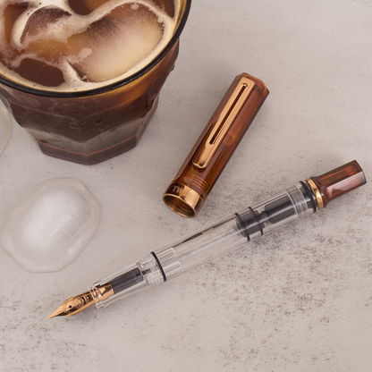 TWSBI ECO Rootbeer with Bronze Fountain Pen